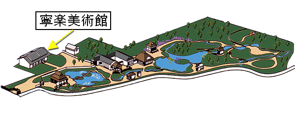 敷地内見取り図・庭園